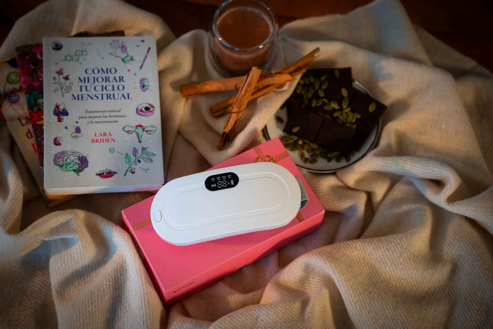 Cinturon Menstrual Masajeador Térmico